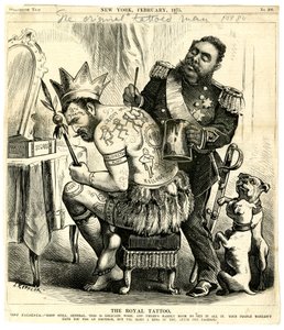 Royal Tattoo, 1875 (puukaiverrus)
